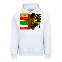 White I am black history Afro American woman Urban Hoodie - RanaPortraitStore