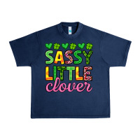 Navy sassy little clover st patrick s day Urban Heavy Tee - Artiststas