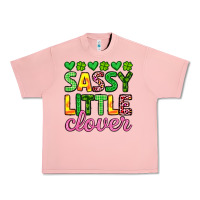 Sassy Little Clover St Patrick S Day Urban Heavy Tee | Teevron
