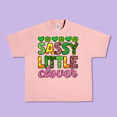 Sassy Little Clover St Patrick S Day Urban Heavy Tee Designed By Artiststas