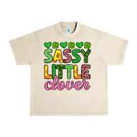 Sandshell sassy little clover st patrick s day Urban Heavy Tee - Artiststas