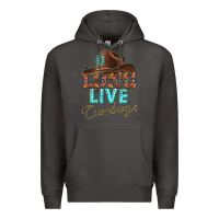 Smoke long live cowboys Premium Hoodie - texasbilliewilder