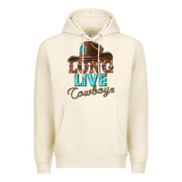 Tofu long live cowboys Premium Hoodie - texasbilliewilder
