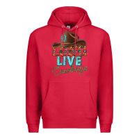Cardinal long live cowboys Premium Hoodie - texasbilliewilder