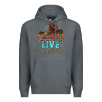 Rock long live cowboys Premium Hoodie - texasbilliewilder