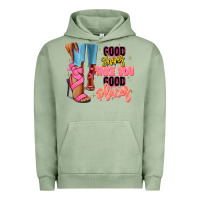 Pigment Oil Green Good shoes take you to good places black fashion g Urban Hoodie - RanaPortraitStore