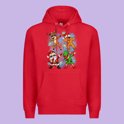 Premium Hoodie dabbing christmas