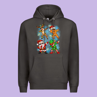 Premium Hoodie dabbing christmas