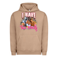Pigment Burro I have two moods sneaker and heels Urban Hoodie - RanaPortraitStore
