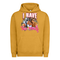 Pigment Peanut Butter I have two moods sneaker and heels Urban Hoodie - RanaPortraitStore