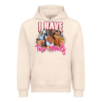 Sandshell I have two moods sneaker and heels Urban Hoodie - RanaPortraitStore