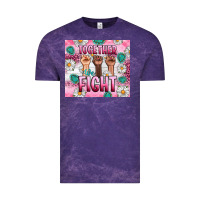 Cloud Purple Breast Cancer Together Fight Vintage Tee - Artiststas