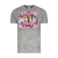 Breast Cancer Together Fight Vintage Tee | Teevron