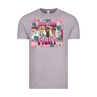 Vintage Zinc Breast Cancer Together Fight Vintage Tee - Artiststas