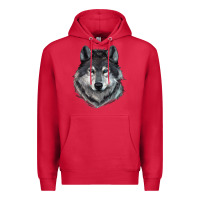 Cardinal Wolf Premium Hoodie - RanaPortraitStore