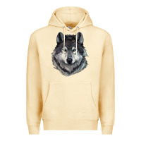 Pina Colada Wolf Premium Hoodie - RanaPortraitStore