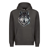 Smoke Wolf Premium Hoodie - RanaPortraitStore