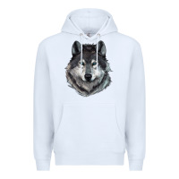 White Wolf Premium Hoodie - RanaPortraitStore