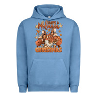 Pigment Pebble Blue Have a melanin Christmas black girl sneakers Urban Hoodie - RanaPortraitStore