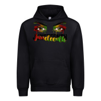 Foreset Green Juneteenth eyes Urban Hoodie - RanaPortraitStore