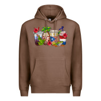 Chestnut puerto rico coffee cups Premium Hoodie - texasbilliewilder