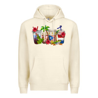 Sandshell puerto rico coffee cups Premium Hoodie - texasbilliewilder
