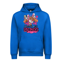 Cobalt Just a girl obsessed with sneakers Urban Hoodie - RanaPortraitStore
