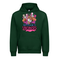 Forest Green Just a girl obsessed with sneakers Urban Hoodie - RanaPortraitStore