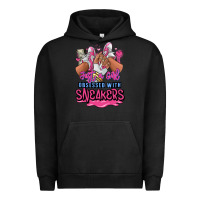 Pigment Black Just a girl obsessed with sneakers Urban Hoodie - RanaPortraitStore