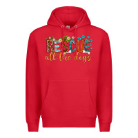 Red rescue all the dogs Premium Hoodie - texasbilliewilder