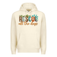 Sandshell rescue all the dogs Premium Hoodie - texasbilliewilder