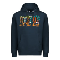 Navy rescue all the dogs Premium Hoodie - texasbilliewilder