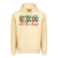 Pina Colada rescue all the dogs Premium Hoodie - texasbilliewilder