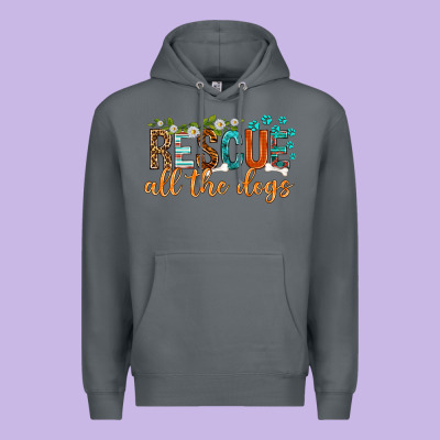 Premium Hoodie rescue all the dogs