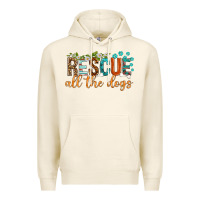 Tofu rescue all the dogs Premium Hoodie - texasbilliewilder