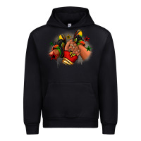 Black Juneteenth black girl sneakers Urban Hoodie - RanaPortraitStore