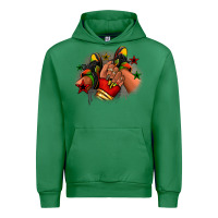 Emerald Juneteenth black girl sneakers Urban Hoodie - RanaPortraitStore