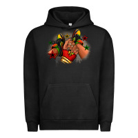 Pigment Black Juneteenth black girl sneakers Urban Hoodie - RanaPortraitStore