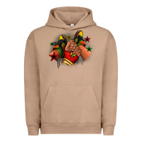 Pigment Burro Juneteenth black girl sneakers Urban Hoodie - RanaPortraitStore