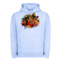Pigment Grape Ice Juneteenth black girl sneakers Urban Hoodie - RanaPortraitStore