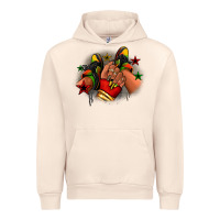 Sandshell Juneteenth black girl sneakers Urban Hoodie - RanaPortraitStore