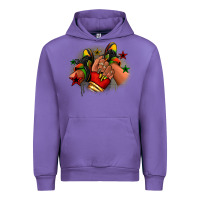 Tulip Juneteenth black girl sneakers Urban Hoodie - RanaPortraitStore