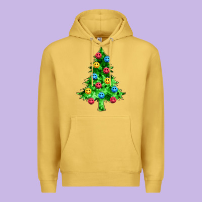 Premium Hoodie sequin's christmas tree