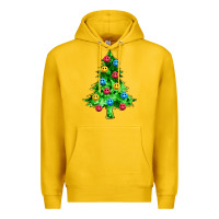 Lemon sequin's christmas tree Premium Hoodie - Zillion Design Studio