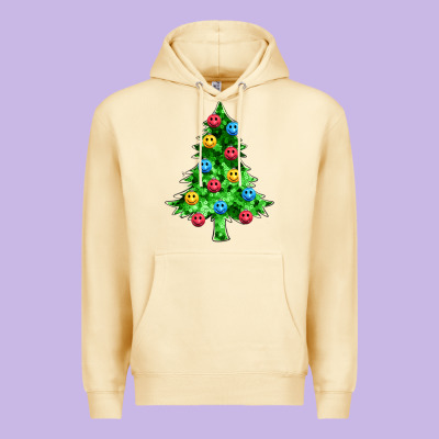 Premium Hoodie sequin's christmas tree