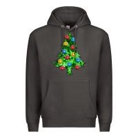 Smoke sequin's christmas tree Premium Hoodie - Zillion Design Studio