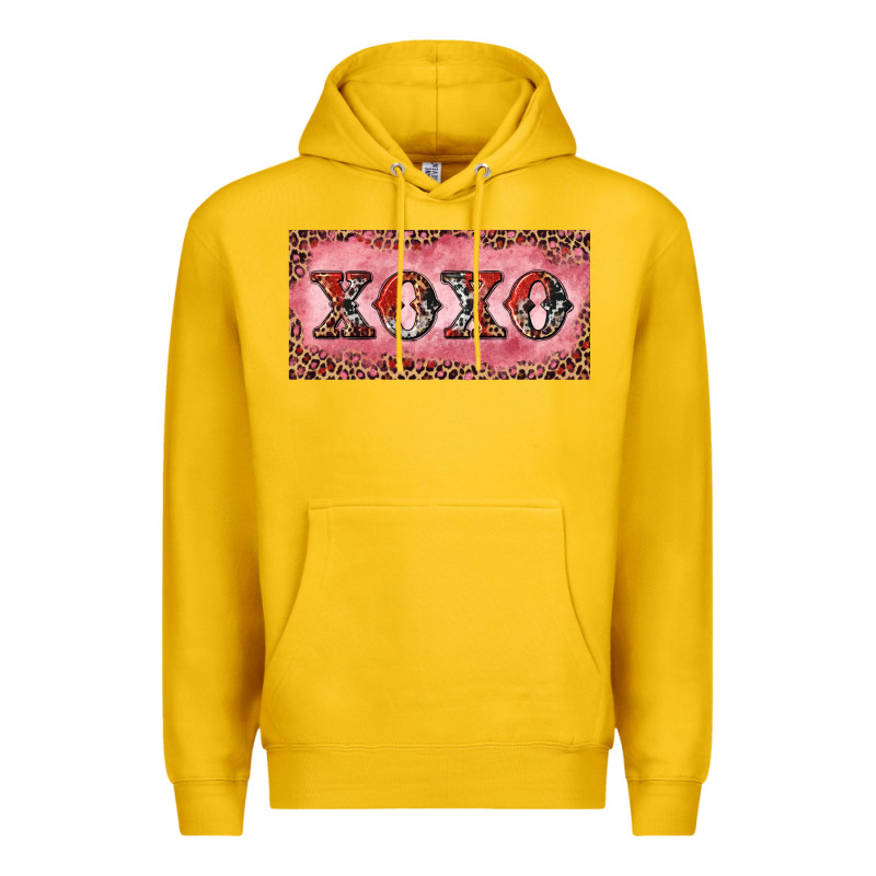 Xoxo Cowhide And Leopard Premium Hoodie by RanaPortraitStore | Teevron