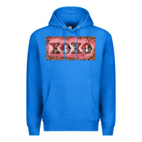 True Royal Xoxo cowhide and leopard Premium Hoodie - RanaPortraitStore