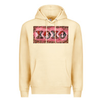 Pina Colada Xoxo cowhide and leopard Premium Hoodie - RanaPortraitStore