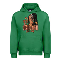 Emerald It's the melanin for me Urban Hoodie - RanaPortraitStore